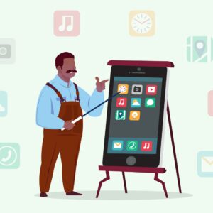 نمونه طراحی اپلیکیشن ایرانی